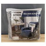 Northern Brothers Gray Recliner Slipcover - Brand New *Q
