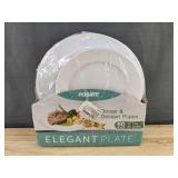 Posate Dinner & Dessert Plates, 60 Total - Brand New *Q