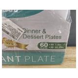 Posate Dinner & Dessert Plates, 60 Total - Brand New *Q