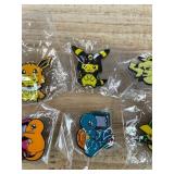 8 Brand New Pokemon and Friends Enamel Pins *Q