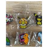 8 Brand New Pokemon and Friends Enamel Pins *Q
