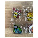 8 Brand New Pokemon and Friends Enamel Pins *Q