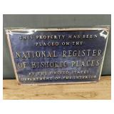 United States National Register of Historic Places 8" x 12" Metal Sign - Brand New *Q