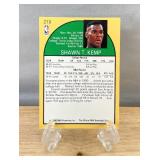 Shawn Kemp Autographed 1990 Hoops NBA Seattle Super Sonics Rookie Basketball Card *Q