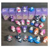 Sanrio Hello Kitty and Friends Family 24 Figurine Keychain Mystery with Display Box - Brand New *Q