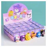 Sanrio Hello Kitty and Friends Family 24 Figurine Keychain Mystery with Display Box - Brand New *Q