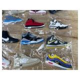 20 Brand New Nike, Air Jordan, Air Max, Kobe Sneaker Shoe Keychains *Q