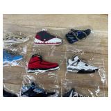 20 Brand New Nike, Air Jordan, Air Max, Kobe Sneaker Shoe Keychains *Q