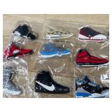 20 Brand New Nike, Air Jordan, Air Max, Kobe Sneaker Shoe Keychains *Q