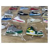 20 Brand New Nike, Air Jordan, Air Max, Kobe Sneaker Shoe Keychains *Q