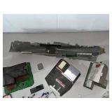Collection of Model Railroad Buildings and Accessories