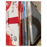 Lot of DuPont 20x25x1 Air Filters and Reusable Metal Filter Panels