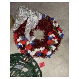 Christmas Wreaths Tree Tins Decor Approximately 15 Pcs