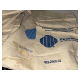 Approximately 12+ Canvas Bank Deposit Bags First Bank