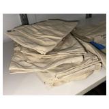 Approximately 12+ Canvas Bank Deposit Bags First Bank