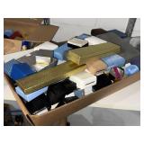 Large Collection of Jewelry Gift Boxes & Fabric Pouches