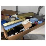 Large Collection of Jewelry Gift Boxes & Fabric Pouches