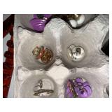 Vintage Costume Jewelry Earrings Brooches Necklaces