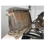Vintage Waffle Iron Toaster Hamilton Beach Knife Box
