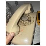3 Vintage Desk Telephones Rotary & Push Button Phones