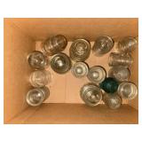 Large Collection of Vintage Glass Electrical Insulators Hemingray