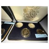 Grand Casino Token Sets & Assorted Medals Ephemera