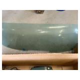 Lot Including 1955 Aristocraft Boat Parts Windshield Quicksilver