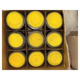 Lot Including Approximate 108 Herter's Clay Pigeons Yellow New Old Stock