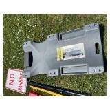 Lot Including 3 Mechanic Creepers Alltrade Seat & Performax Board