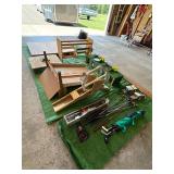 Mini Golf Obstacles Putters Turf & Cup Set with Mechanized Hazards