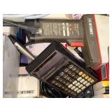 Lot Including Dell Trinitron CRT HP 970Cxi TI-55 III Vintage Tech