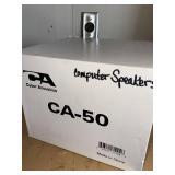 Cyber Acoustics CA-50 Computer Speaker System in Original Box