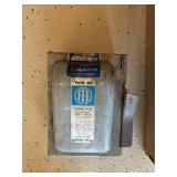 Lot Including ITE Safety Switch & Vintage Electrical Parts Box Lot
