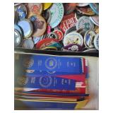 Mixed Vintage Collectibles, Pins, Tins & Dolls Mixed Lot