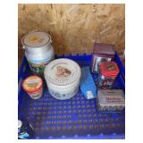 Mixed Vintage Collectibles, Pins, Tins & Dolls Mixed Lot