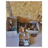 Mixed Decorative Glass, Ceramic & Figurine Lot
