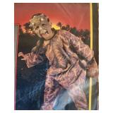 Vintage Jurassic Park Triceratops Child Size Costume Mask Medium