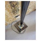 Art Deco Chrome & Brass Floor Lamp