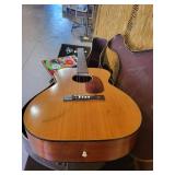 Harmony Acoustic Guitar With Kay Guitar Sounds Book & Accessories