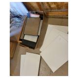 Mixed Lot: Photo Albums, Frames & Fredrix Canvas