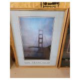 Framed Wall Art Mixed Lot of 6