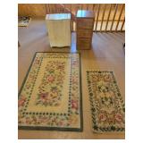Rug, Hamper & 3-Drawer Chest Mixed Lot