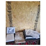 Mixed Lot of Framed Prints, Bound Volumes & Newspapers