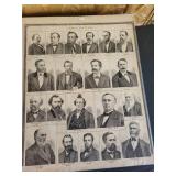 Mixed Lot of Framed Prints, Bound Volumes & Newspapers