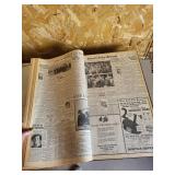 Mixed Lot of Framed Prints, Bound Volumes & Newspapers