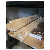 Misc Wood Scraps Including Redwood & Pressure Treated Lumber