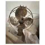 Lot Including 6 Vintage Heaters Fans Fireplace Heater Baseboard