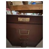 Allsteel U-Nette S Vintage Steel Filing Cabinet Youngstown Ohio