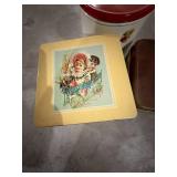3 Vintage Tins Bread Box Advertising Tin Canister