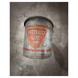 Vintage Falls City Angler's Choice Galvanized Minnow Bait Bucket